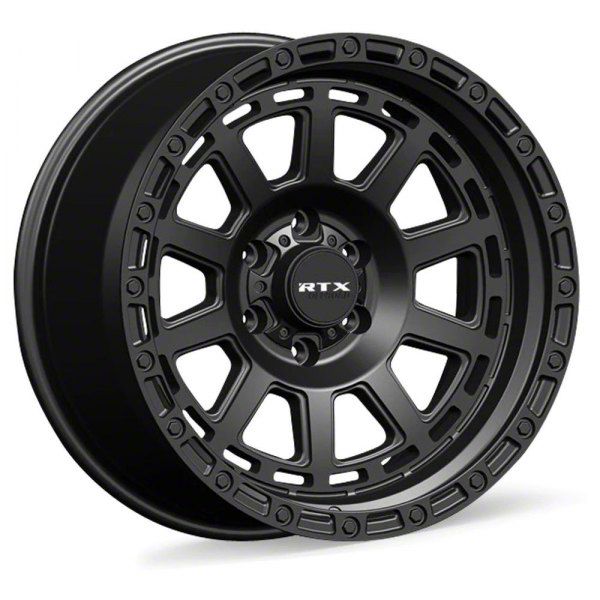 Rtx Offroad Wheels Bronco Titan Satin Black Lug Wheel X Mm Offset Bronco