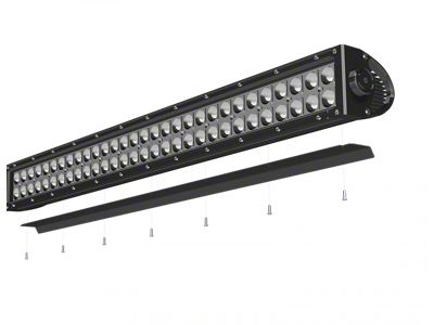 ZRoadz Noise Cancelling Wind Diffuser for 52-Inch Straight LED Light Bar (Universal; Some Adaptation May Be Required)