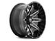 Hardrock Offroad Painkiller Xposed Gloss Black Milled 6-Lug Wheel; 20x9; 0mm Offset (22-24 Bronco Raptor)