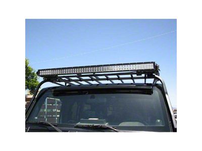 Garvin 50-Inch Light Bar Mount Bracket for 4-Inch High Expedition Roof Rack (Universal; Some Adaptation May Be Required)