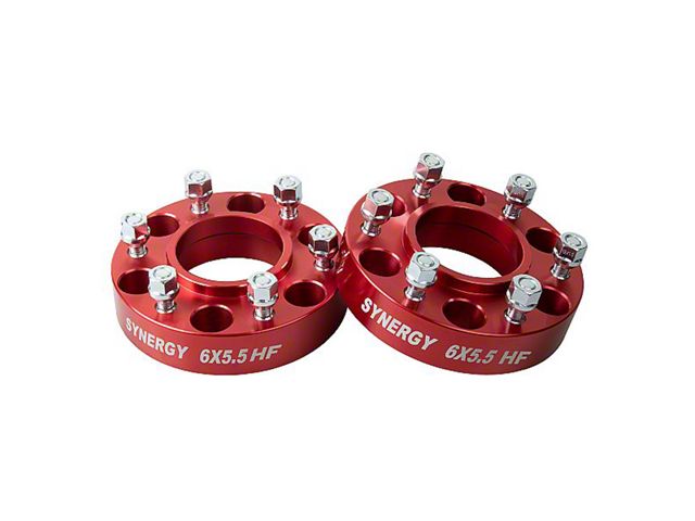 Synergy Manufacturing 1.50-Inch Hubcentric Wheel Spacers; Set of Two (21-24 Bronco, Excluding Raptor)