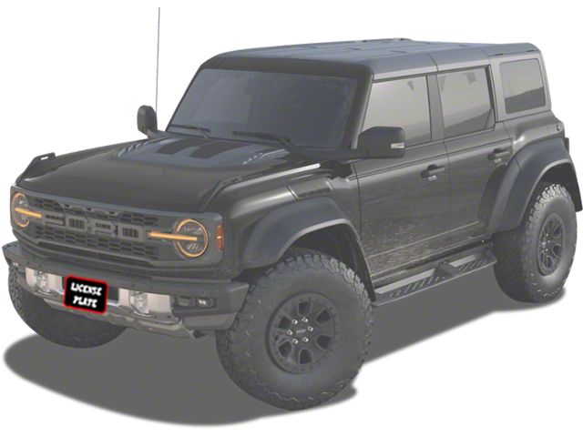 Sto N Sho Detachable Front License Plate Bracket (22-24 Bronco Raptor)
