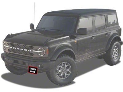 Sto N Sho Detachable Front License Plate Bracket (21-23 Bronco w/ Capable Plastic Front Bumper)