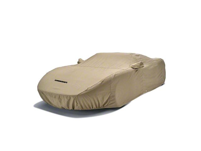 Covercraft Custom Car Covers Flannel Car Cover; Tan (22-24 Bronco Raptor)