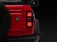 Full LED Tail Lights; Black Housing; Red Lens (21-24 Bronco, Excluding Raptor)