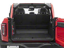Rear Seat Cover Protector; Black (21-24 Bronco 4-Door)