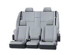 Covercraft Precision Fit Seat Covers Leatherette Custom Second Row Seat Cover; Light Gray (21-23 Bronco 2-Door)