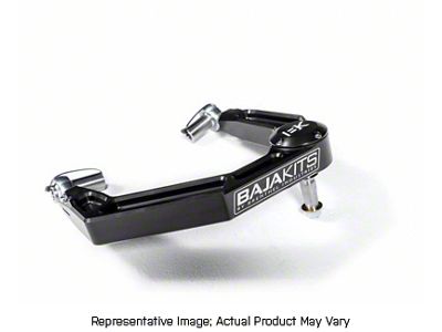 BajaKits Billet Front Upper Control Arms; Machined Raw (21-24 Bronco, Excluding Raptor)