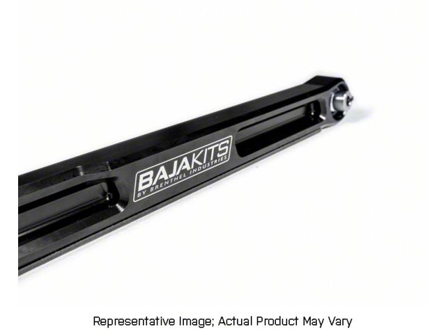 BajaKits Billet Rear Trailing Arms; Machined Raw (21-24 Bronco, Excluding Raptor)