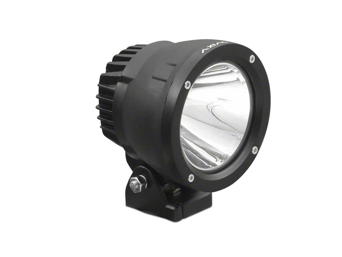 Raxiom Bronco Series 4-Inch Round LED Off-Road Light J109477 (Universal; Some May Be Required) - Shipping