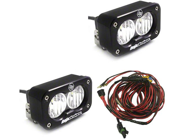 Baja Designs S2 Pro LED Lights; Wide Cornering Beam (Universal; Some Adaptation May Be Required)