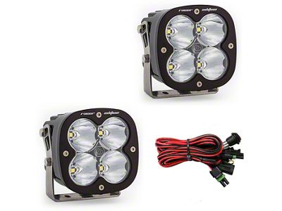 Baja Designs XL Racer Edition LED Lights; High Speed Spot Beam; Pair (Universal; Some Adaptation May Be Required)