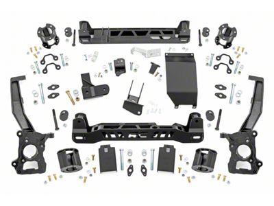 Rough Country 5-Inch Suspension Lift Kit with Vertex Adjustable Coil-Overs (21-24 Bronco w/o Sasquatch Package, Excluding Badlands, First Edition, Raptor & Wildtrack)