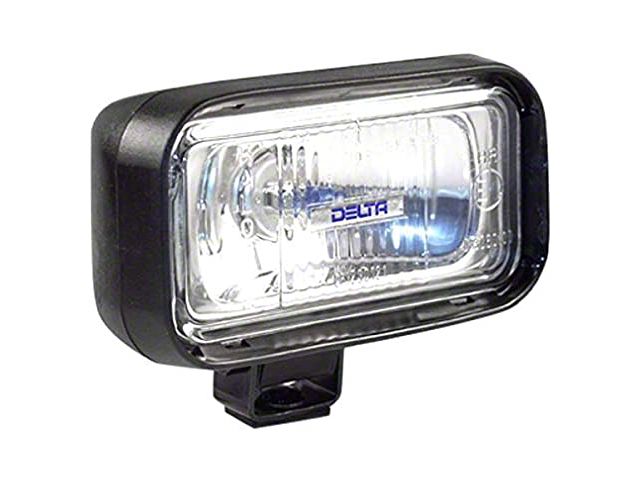 Delta Lights 5.75x3-Inch 410 Series Flex Xenon Driving Light (Universal; Some Adaptation May Be Required)