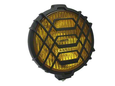 Delta 6.50-Inch 150 Series Round Fog Lights; Amber (Universal; Some Adaptation May Be Required)