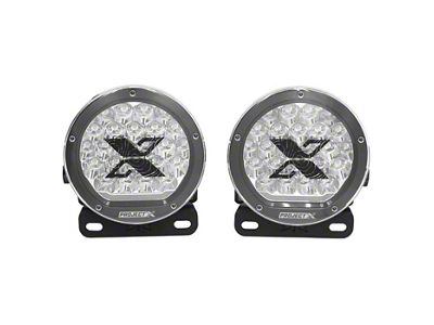 RTR Front Bumper Light Mount Kit with Project X HP.70 Lights (21-23 Bronco w/ Modular Front Bumper)