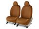 Covercraft Carhartt PrecisionFit Custom Front Row Seat Covers; Brown (21-24 Bronco 2-Door w/ Leather Seats)