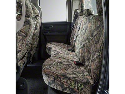 Covercraft SeatSaver Second Row Seat Cover; Carhartt Mossy Oak Break-Up Country (21-24 Bronco 4-Door w/ Fold-Down Armrest)