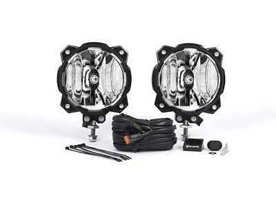 KC HiLiTES 6-Inch Gravity Pro6 LED Lights; Driving Beam (Universal; Some Adaptation May Be Required)
