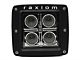 Raxiom 3-Inch Square 4-LED Off Road Light; Flood Beam (Universal; Some Adaptation May Be Required)