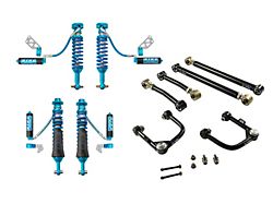 EVO Manufacturing 2 to 2.50-Inch Enforce Stage 3 Control Arm Suspension Lift Kit with King 2.50-Inch Coil-Overs and Compression Adjusters (21-23 Bronco, Excluding Raptor)