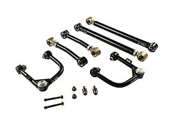 EVO Manufacturing Enforce Stage 3 Adjustable Front Upper, Rear Upper and Rear Lower Control Arms (21-23 Bronco, Excluding Raptor)