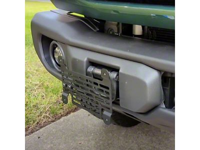 BuiltRight Industries License Plate Mount (21-24 Bronco w/ Capable Steel Front Bumper)