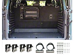 BuiltRight Industries MOLLE Compatible Cargo Panel; Stage 1 Kit (21-23 Bronco 4-Door)