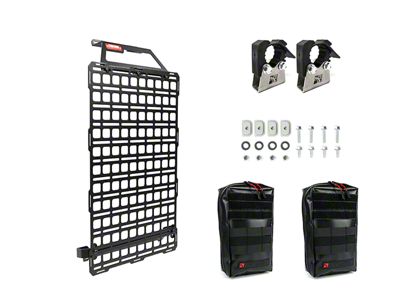 BuiltRight Industries Seat Back MOLLE Panel; Stage 1 Kit (21-23 Bronco)
