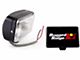 Rugged Ridge 5x7-Inch Halogen Fog Light (Universal; Some Adaptation May Be Required)