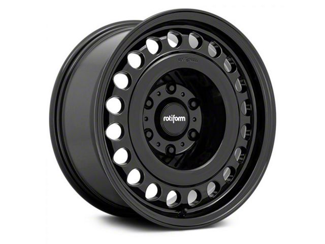 Rotiform STL Gloss Black 6-Lug Wheel; 20x9; 18mm Offset (22-24 Bronco Raptor)