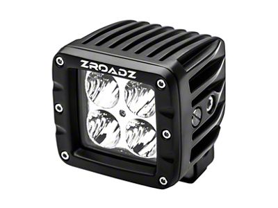 ZRoadz 3-Inch LED Light Pod; Flood/Spot Combo (Universal; Some Adaptation May Be Required)