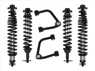 ICON Vehicle Dynamics 3 to 4-Inch Suspension Lift System with Tubular Heavy Duty Upper Control Arms; Stage 3 (21-24 Bronco w/o Sasquatch Package, Excluding Raptor)