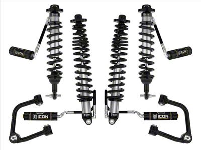 ICON Vehicle Dynamics 3 to 4-Inch Suspension Lift System with Tubular Heavy Duty Upper Control Arms; Stage 4 (21-23 Bronco w/o Sasquatch Package, Excluding Raptor)