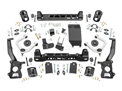 Rough Country 7-Inch Suspension Lift Kit with Vertex Adjustable Coil-Overs (21-24 Bronco 4-Door Base)