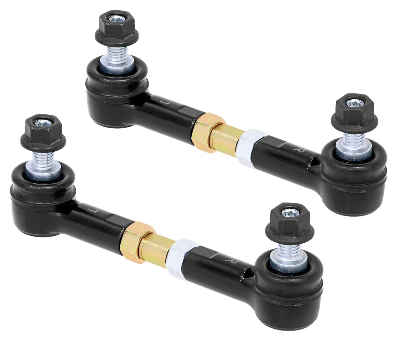 RockJock Bronco Adjustable Sway Bar End Links RJ283100101 (2124