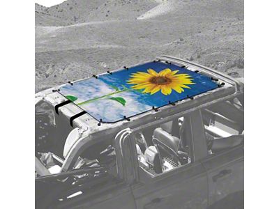 4x4 Attitude Sunshade; Sunflower (21-24 Bronco 4-Door)