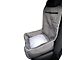 PetBed2Go Seat Cover with Ford Logo; Gray (Universal; Some Adaptation May Be Required)