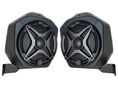 SSV Works 6.50-Inch Factory Upgrade Rear Speaker Pods with Kicker Speakers; Loaded (21-24 Bronco 2-Door)