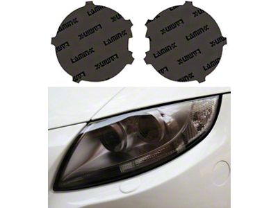 Lamin-X Headlight Tint Covers; Gunsmoke (21-24 Bronco Base, Big Bend, Black Diamond)