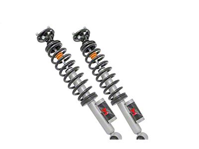 Rough Country M1R Reservoir Loaded Rear Struts for 5-Inch Lift (21-24 Bronco w/o Sasquatch Package, Excluding Badlands, First Edition, Raptor & Wildtrack)
