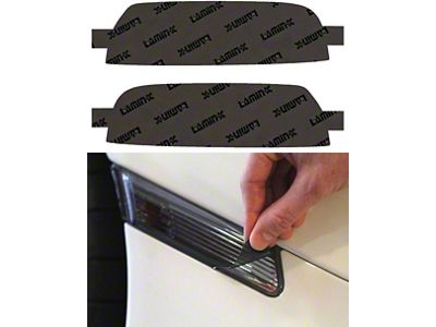 Lamin-X Side Marker Light Tint Covers; Gunsmoke (21-24 Bronco)