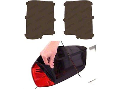 Lamin-X Tail Light Tint Covers; Charcoal (21-24 Bronco, Excluding Raptor)