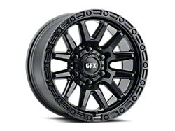 G-FX T26 Matte Black 6-Lug Wheel; 17x9; 0mm Offset (22-23 Bronco Raptor)
