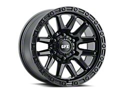 G-FX T26 Matte Black 6-Lug Wheel; 17x9; 12mm Offset (22-23 Bronco Raptor)