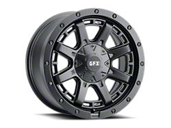 G-FX T27 Matte Black 6-Lug Wheel; 17x9; 12mm Offset (21-23 Bronco, Excluding Raptor)