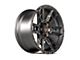 4Play Sport2.0 4PS20 Matte Black 6-Lug Wheel; 17x9; -6mm Offset (03-09 4Runner)