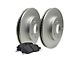 Apex One Enviro-Friendly Geomet OE 6-Lug Brake Rotor and Friction Point Pad Kit; Front (21-24 Bronco, Excluding Raptor)