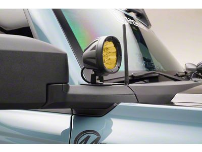 ZRoadz 4-Inch Amber LED Mirror/Ditch Light Kit (21-24 Bronco)