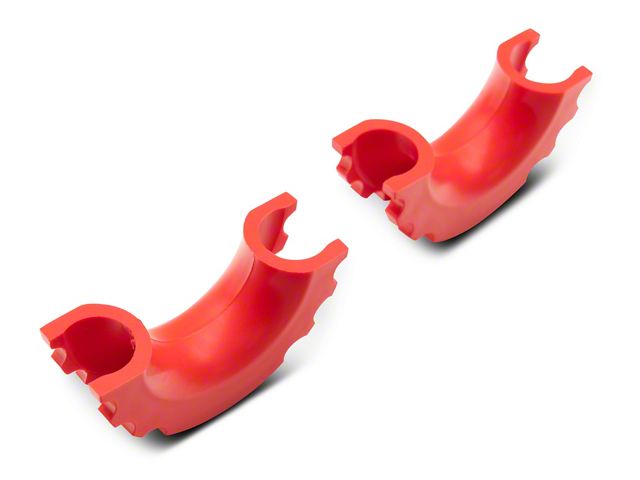 RedRock 3/4-Inch D-Ring Shackle Isolators; Red